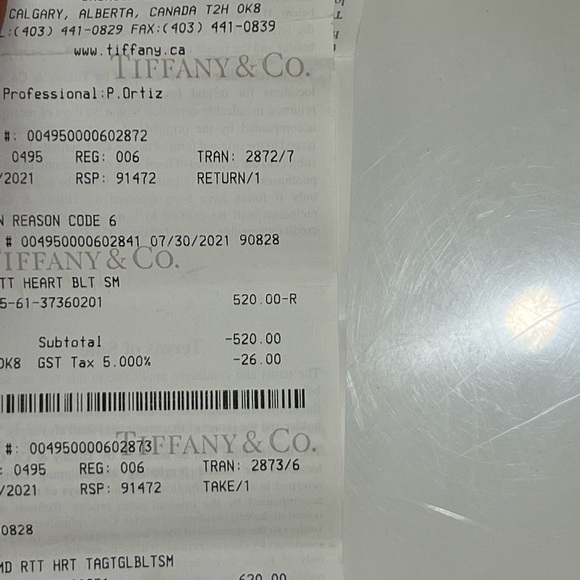 Tiffany & CO. Heart Tag Toggle Bracelet NWT & proof of purchase - Picture 11 of 11